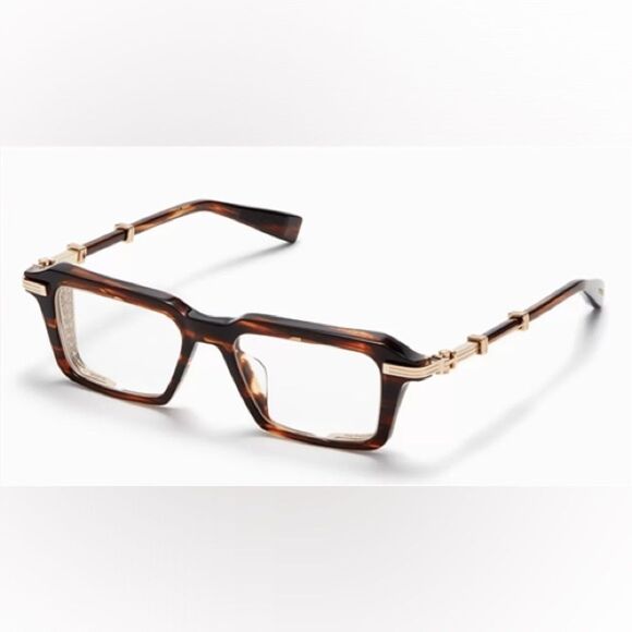 Balmain Legion III Tortoise Shell Glasses - Picture 2 of 2